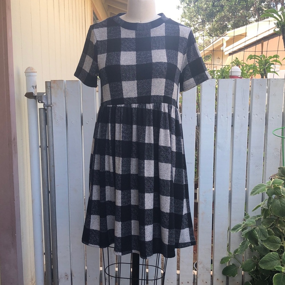 Plaid dress